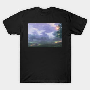 landscape pictures for wall cheerful T-Shirt